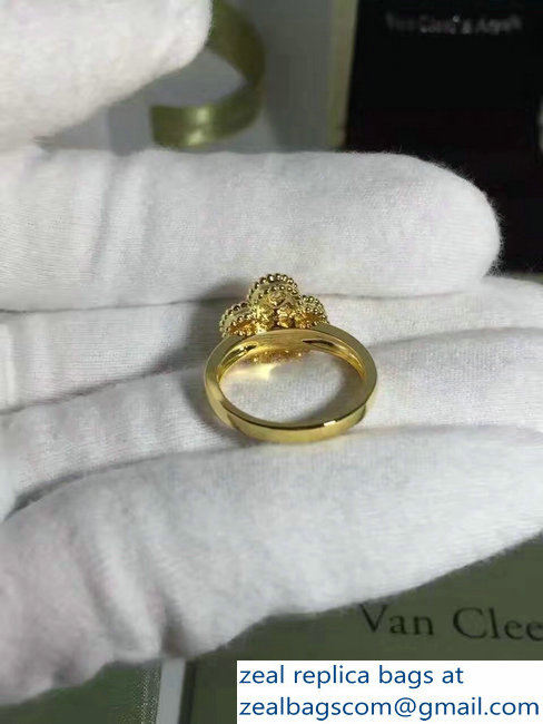 Van Cleef  &  Arpels Vintage Alhambra ring